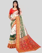 Art Silk Printed Saree for Women 