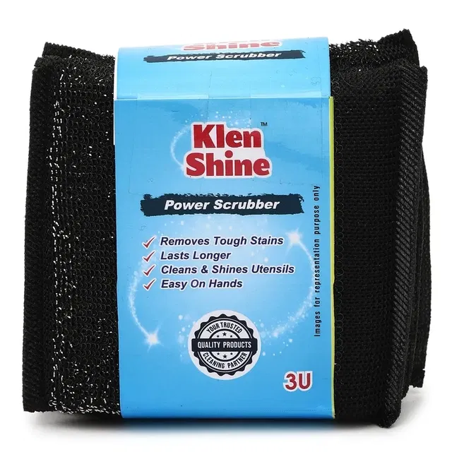 Klen Shine Extra Power Cleaning Pad (Pack of 3)