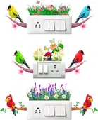 AVV Multi Birds Switch Board Sticker 8x13cm