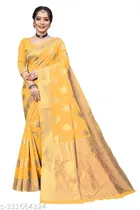 Chanderi Cotton Zari Woven Saree for Women 