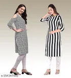 Crepe Kurtis for Women 