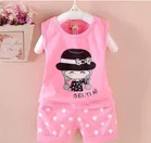 Hosiery Printed Clothing Set for Kids 