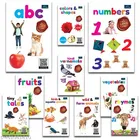 For Little Readings Library Of Learning Books Boxx Set Of 10 Books For Kids - Alphabet, Numbers, Hindi Varnamala, Colors & Shapes, Fruits, Vegetables, Birds & Aquatic Animals, Wild & Farm Animals , Rhymes, And Tiny Tales For Kids Hardcover,
