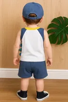 Cotton Printed Clothing Set for Boys 