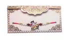 Alloy Rakhi with Greeting Card & Roli Chawal 