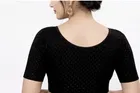Readymade Stretchable Polyester Blouses for Women ,Black 