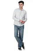 Poly Cotton Full Sleeves Solid Shirt for Men 