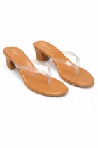 Solid Block Sandals for Women 