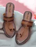 Zakozee Kolhapuri Flats for Women 