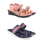 Combo of Flats with Sandals for Women 