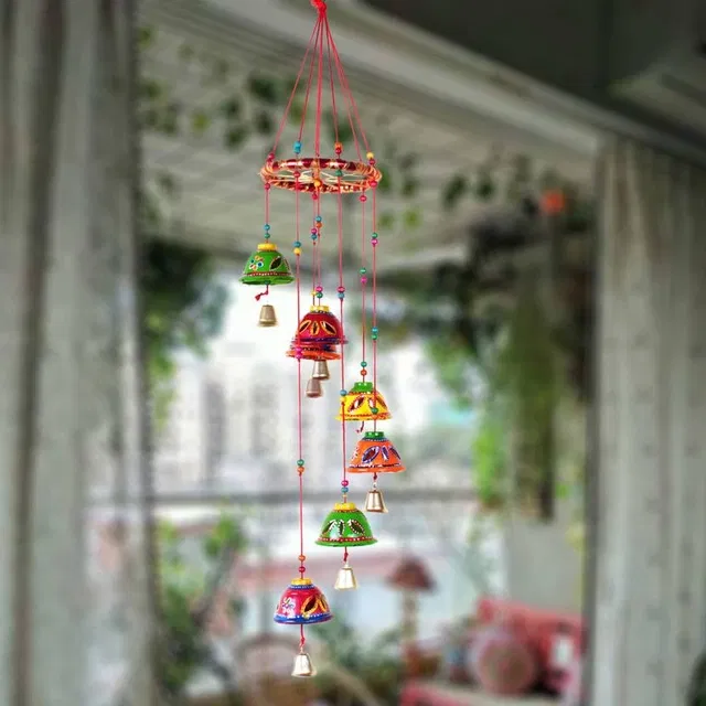KC Arts Latkan Windchime 27 inches Pack of 1