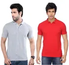 Solid Polo T-shirt for Men, Pack of 4 