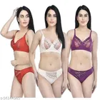 Polycotton Lingerie Set for Women 