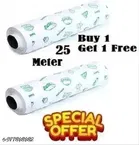 Food Wrapping Paper Roll, 25 m, Pack of 2