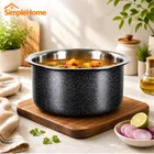 SimpleHome Aluminium Milk Pots & Topes 2000 ml 19cm