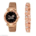 Analog Watch with Bracelet for Women 