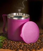 Stainless Steel Coffe Mug, Multicolour, Pack of 2 