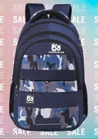 Nylon Backpack for Men & Women, Blue