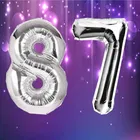Foil Balloon for Birthday Celebration, No. 87 