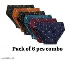 Floral Mid Rise Briefs for Women, Pack of 6 