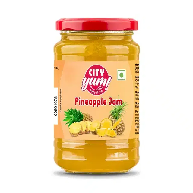 सिटी यम पाइनएप्पल जैम 200 g