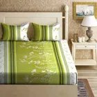 Fitted Double Bedsheet With 2 Pillow Covers Polycotton Cotton 