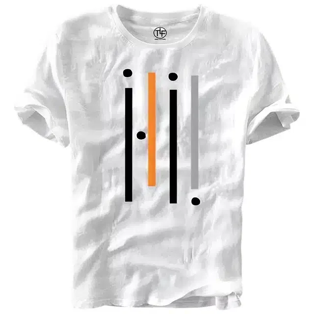 Ruggstar Best Hot Selling Cotton T-Shirt For Men (M, White) (R019)