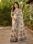 Cotton Blend Saree for Women 