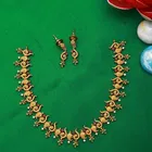 Zircon Gold-plated Necklace Set for Women 