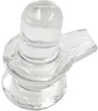 Crystal Shivling Idol (Multicolor, Pack of 1)