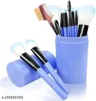 Premium Makeup Brushes (Multicolor, Set of 12)