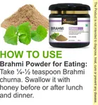 Kayaboost Brahmi Powder For Eating, Liver, Skin Care, Brain, Immunity Booster 