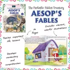 Super Cute Toddlers Coloring Bag + The Fantastic Fables Treasury Aesop’s Fables Parts 1 to 5 – Set of 6 Fun and Educational Books for Toddlers