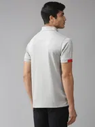 Logo Print Polo T-Shirt for Men 