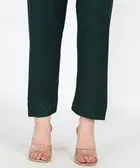 Rayon Solid Trousers for Women 