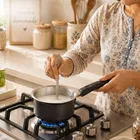SimpleHome Aluminium Sauce Pan 600 ml 12cm
