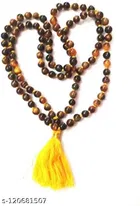 Natural Tiger Eye Stone Mala Necklace for Men 