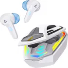 boAt Immortal 131 w/ Beast Mode(40ms Low Latency), 40 Hours Playback & RGB Lights Bluetooth  (White Sabre, True Wireless)