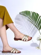 Shoetopia Solid Flat Sandals 