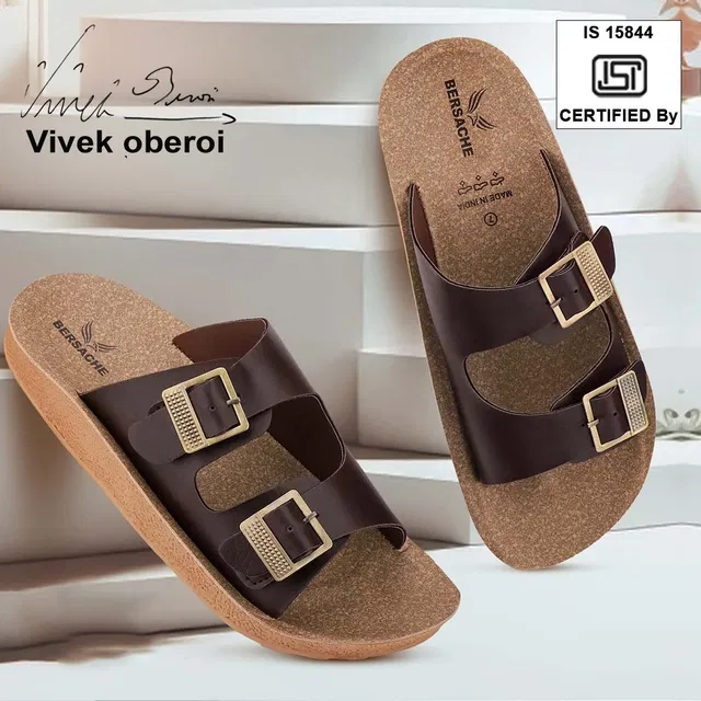 Sliders for Men, Brown (8)