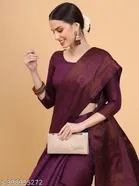 Banarasi Silk Zari Woven Saree for Women 