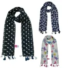 Chiffon Printed Scarves for Women & Girls 