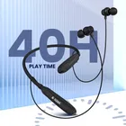Aroma NB120 Banner Bluetooth Neckband - 40H [Metal Black]