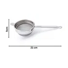 Inox round tea Strainer, 8cm Dia, Pack of 2