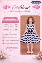 Printed Party Wear Dress for Girls 