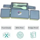 Plastic Lunchbox with Spoon & Fork 