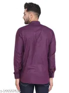 Cotton Blend Solid Short Kurta for Men 