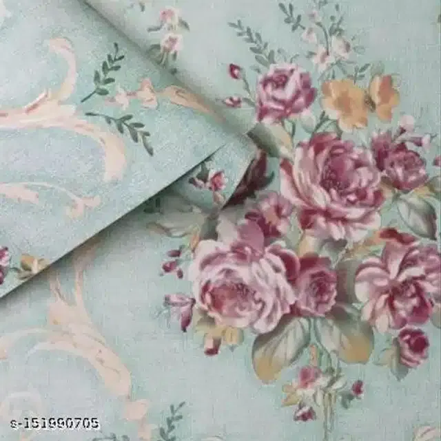 Vinyl Wallpaper for Home (Multicolor, 45x500 cm)