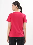 Round Neck Printed T-Shirt for Women 