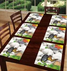 PVC Printed Dining Table Placemats 